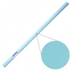 Papel Kraft Rolo 1x3mts Cor Azul Turquesa 70Gr / Escolar / T