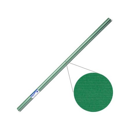 Papel Kraft Rolo 1x3mts Cor Verde Musgo 70Gr / Escolar / Tra