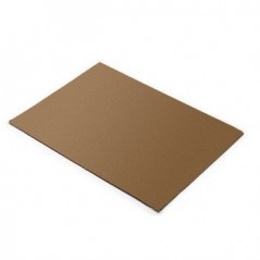 Papel Seda 51x76cm Pack 25 Folhas Castanho / Escolar / Traba