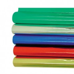 Papel Metalizado Rolo 1x3mts Cor Prata / Escolar / Trabalhos