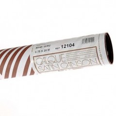 CANSON Rolo Esquico Canson Tracing Satin 0,750mmx20mts 45grs