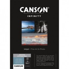 Papel Canson Infinity Ed. Etching Rag A4 100% 310gr 10Fls /