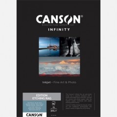 Papel Canson Infinity Ed. Etching Rag A3 100% 310gr 25Fls /
