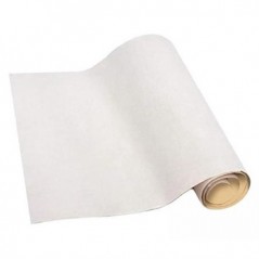 Papel Veludo Adesivo 0.45x1mts Rolo Branco