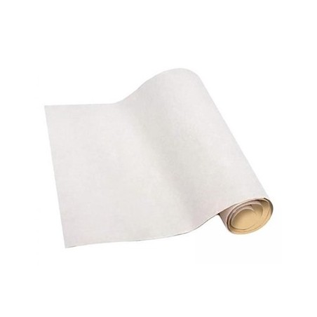 Papel Veludo Adesivo 0.45x1mts Rolo Branco