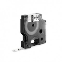 Fita Gravacao Dymo Rhino 9mmx5,5m Poliester Branco/Preto / T