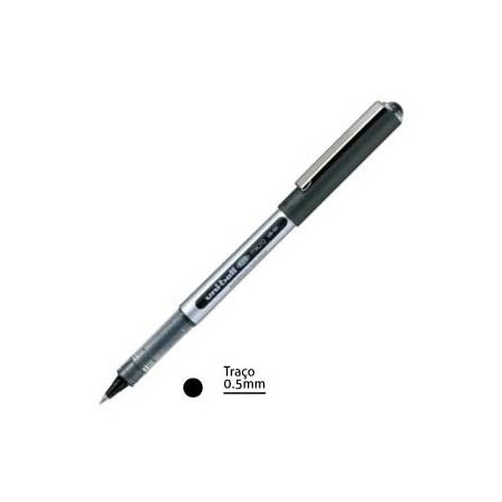 Marcador Uniball UB150 0,5mm Preto Cx 12un - Roller / Escrit
