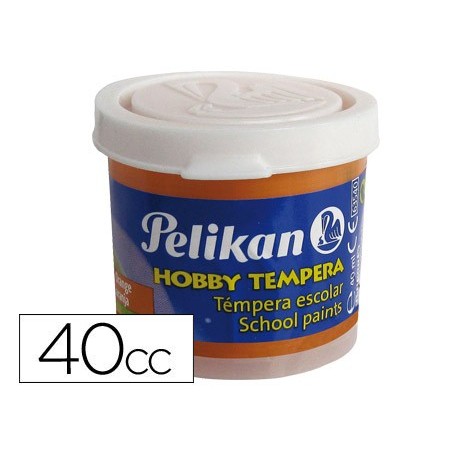 GUACHE ESCOLAR PELIKAN 40 ML LARANJA
