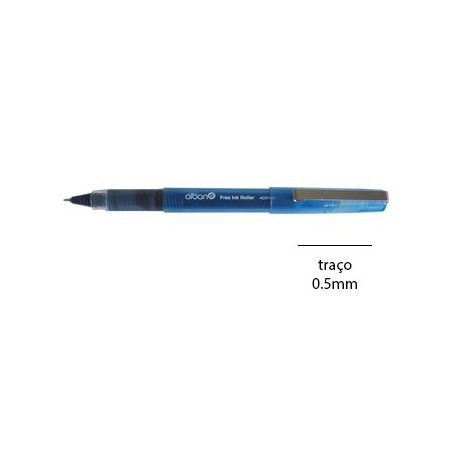 12un Marcador Needle Point Roller 0,5mm Azul - 1un / Escrita