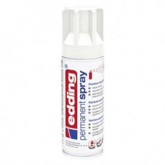 Tinta Acrilica Edding 5200 Spray 200ml Branco Trafego