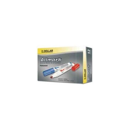 Marcador Grosso 2,0mm Allmark UMS2 Azul Pack 12un / Escrita