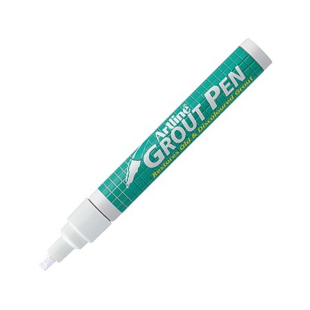 Marcador Juntas Azulejos Artline EK419 Branco / Manutencao e