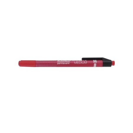 Marcador Permanente Medio Stabilo OHpen 76/40 Vermelho / Esc