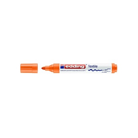 2un Marcador Tecidos Laranja 2-3mm Edding 4500 1un