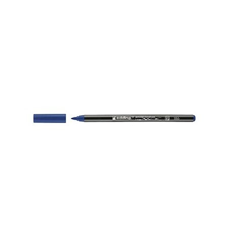 2un Marcador Porcelana Azul Aço 1-4mm Edding 4200 1un