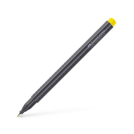 2un Marcador Fino Amarelo Claro 0,4mm Faber-Castell 1un