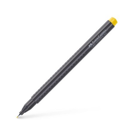 2un Marcador Fino Amarelo Cadmio 0,4mm Faber-Castell 1un