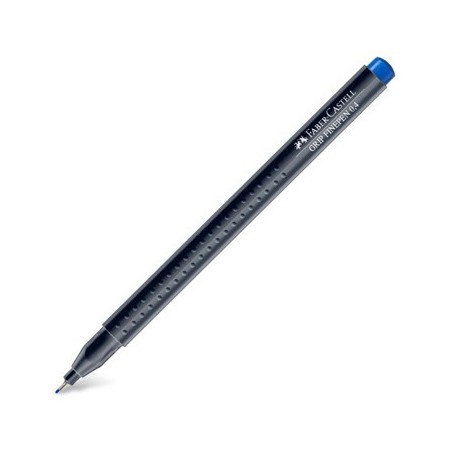 2un Marcador Fino Azul Helio Avermelhado 0,4mm Faber-Castell