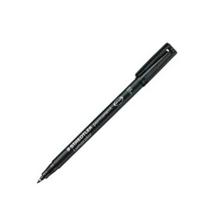 10un Marcador Perm. Fino Lumocolor Special 318F Preto un / E