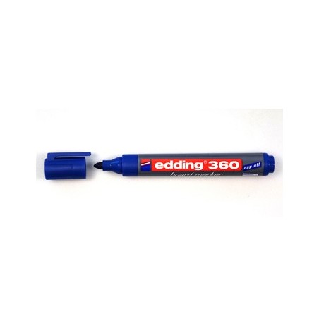 10un Marcador Quadros Brancos Edding 360 Azul - 1un / Escrit