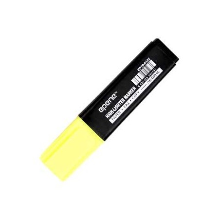 12un Marcador Fluorescente Epene EP10-0122 Amarelo-1un / Esc