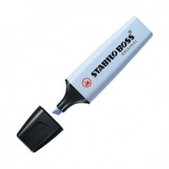 Marcador Fluorescente Stabilo Boss Pastel Azul Nuvem 70/111