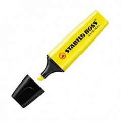Marcador Fluorescente Stabilo Boss Amarelo 70/24 Cx 10un / E