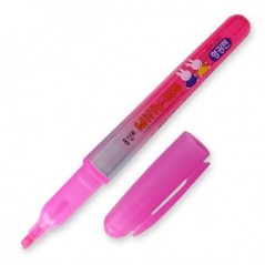 Marcador Fluorescentes Dong-A Liquid Rosa Pack 12un / Escrit