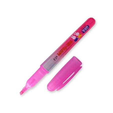 Marcador Fluorescentes Dong-A Liquid Rosa Pack 12un / Escrit