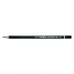 12un Lapis Grafite 2B Lyra Rembrandt Art Design - 1un / Arte