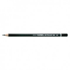 12un Lapis Grafite 3B Lyra Rembrandt Art Design - 1un / Arte