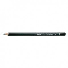 12un Lapis Grafite 4B Lyra Rembrandt Art Design - 1un / Arte