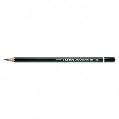 12un Lapis Grafite 9B Lyra Rembrandt Art Design - 1un / Arte