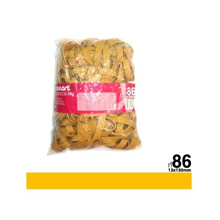 Elasticos 13x130mm  Banda (Nº86) 500g
