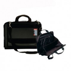 Mala p/Documentos EK Megapolis 254x356mm Preto / Arquivo e O