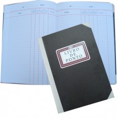 Livro Ponto 100 Folhas (1844031) / Papeis e Transformados /