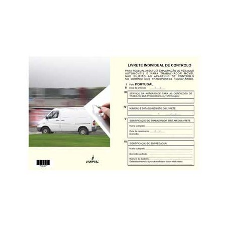 Livrete Individual de Controlo A6 84 folhas