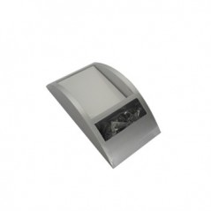 Suporte c/ Bloco de Notas e Clips Cinza 1uni. / Arquivo e Or