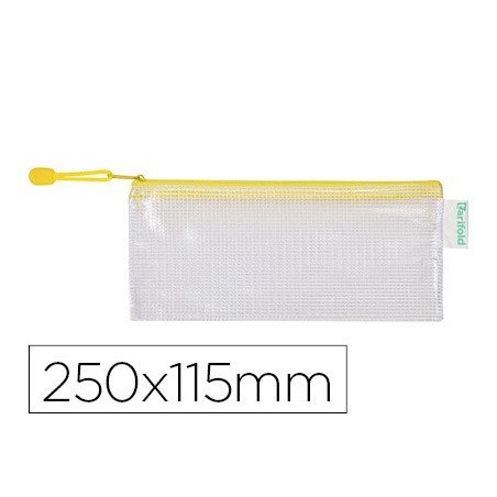 BOLSA MULTIUSOS TARIFOLD PVC 250X115 MM ABERTURA SUPERIOR CO