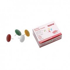 Pioneses Coloridos Diametro 9mm Epene Cx100un / Escritorio e