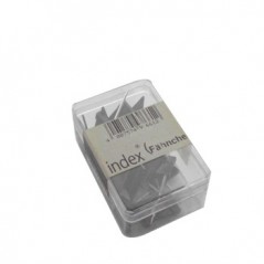 Sinalizador Bandeira Preto Cx 20un / Escritorio e Papelaria