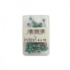 Sinalizadores Verdes (Redondos) 100uni / Escritorio e Papela