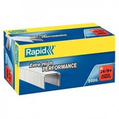 Agrafos 24/8 Rapid (10/50 Folhas) Cx5000 / Escritorio e Pape