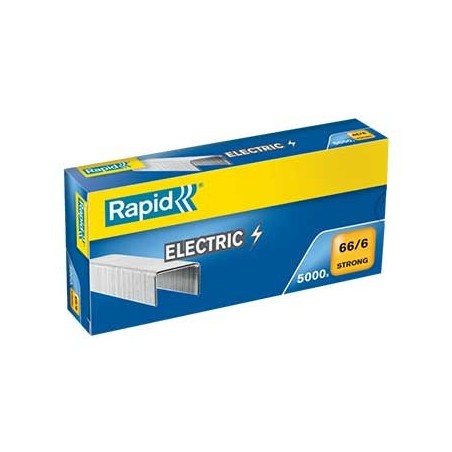 Agrafos Electrica 66/6 Rapid (2/20 Folhas) Cx5000 / Escritor