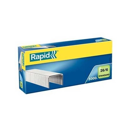 Agrafos 26/6 Rapid  5000 Uds / Escritorio e Papelaria / Agra