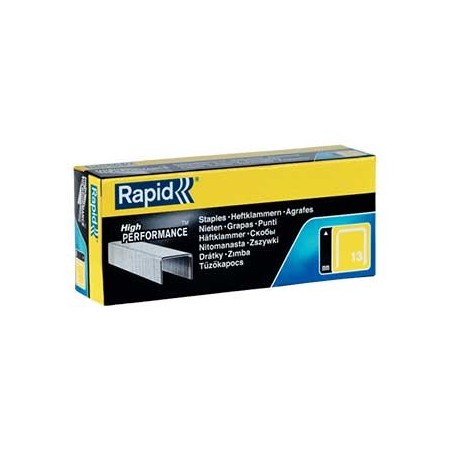 Agrafos Rapid para Pistola Agrafadora 13/4 Cx5000un / Escrit