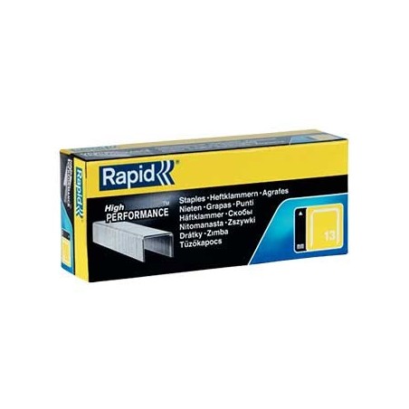 Agrafos Rapid para Pistola Agrafadora 13/10 Cx5000un / Escri