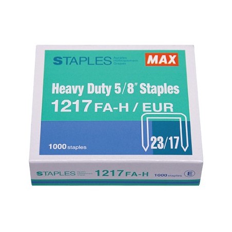 Agrafos MAX 1217FAH (110/170 Folhas) Cx1000 / Escritorio e P