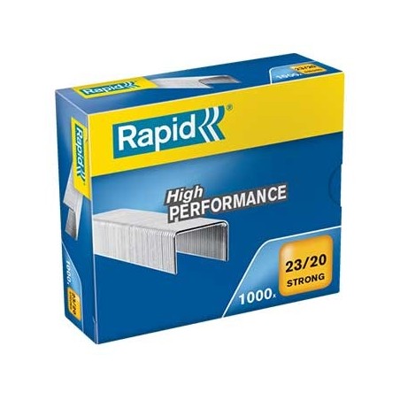 Agrafos 23/20 Rapid (130/170 Folhas) Cx1000 - 1un / Escritor