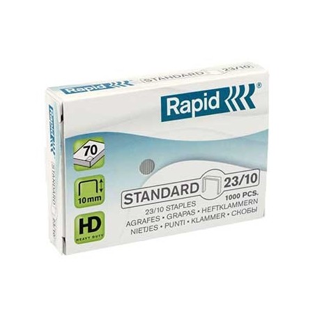 Agrafos 23/10 Rapid (10/60 Folhas) Cx1000 - 1un / Escritorio